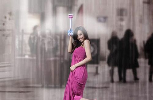 Прогулка под дождем с зонтом-невидимкой